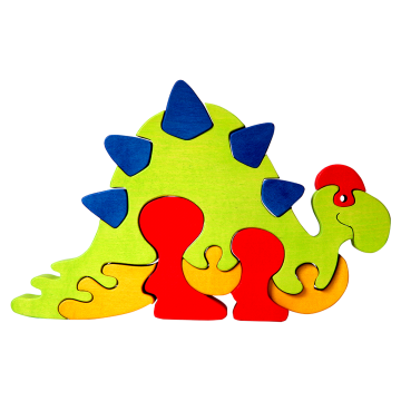 Veľké Zvieratko - Stegosaurus - originálne skladacie puzzle zviera